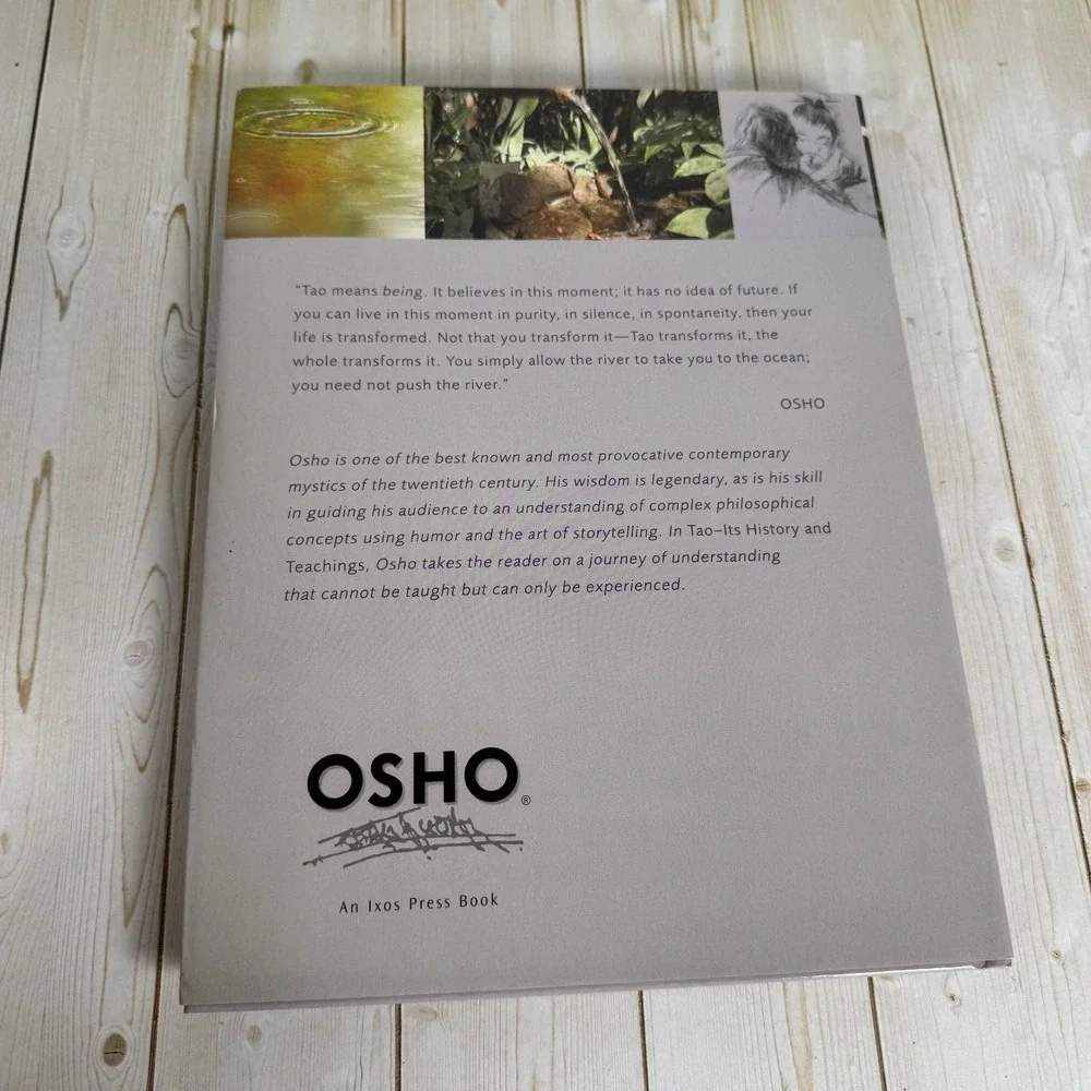 TAO Its History & Teachings OSHO 2005 First Edition Ixos Press Philosophy